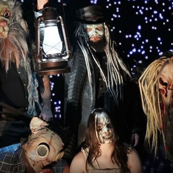 Bray Wyatt Uncle Howdy full sized working lantern Wyatt SICK. By NYC Artist - Picture 4 of 7